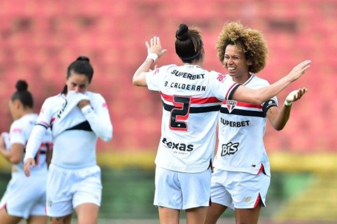 São Paulo goleia 3B da Amazônia pelo Brasileiro Feminino - (crédito: Staff Images/ CBF) São Paulo goleia 3B da Amazônia pelo Brasileiro Feminino - (crédito: Staff Images/ CBF)