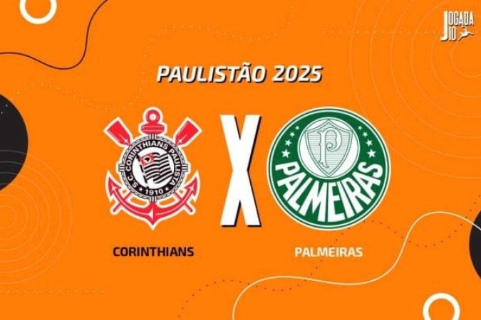 Corinthians e Palmeiras fazem a finalíssima do Paulistão. Empate dá o título ao Timão - (crédito: Foto: Arte Jogada10) Corinthians e Palmeiras fazem a finalíssima do Paulistão. Empate dá o título ao Timão - (crédito: Foto: Arte Jogada10)