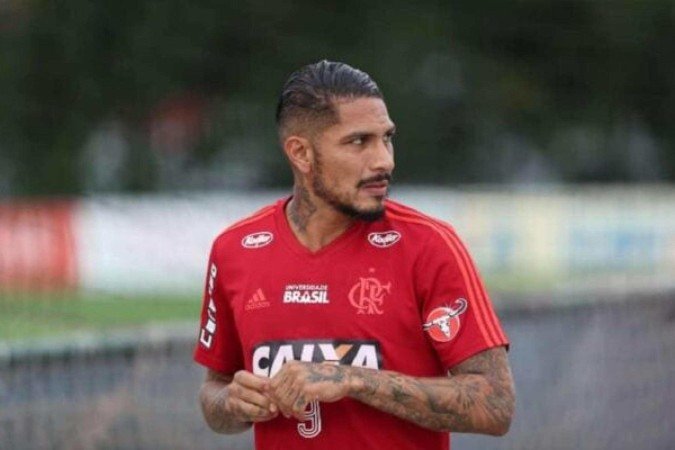Guerrero atuou pelo Flamengo entre 2015 e 2018 - (crédito: Foto: Gilvan de Souza/Flamengo) Guerrero atuou pelo Flamengo entre 2015 e 2018 - (crédito: Foto: Gilvan de Souza/Flamengo)