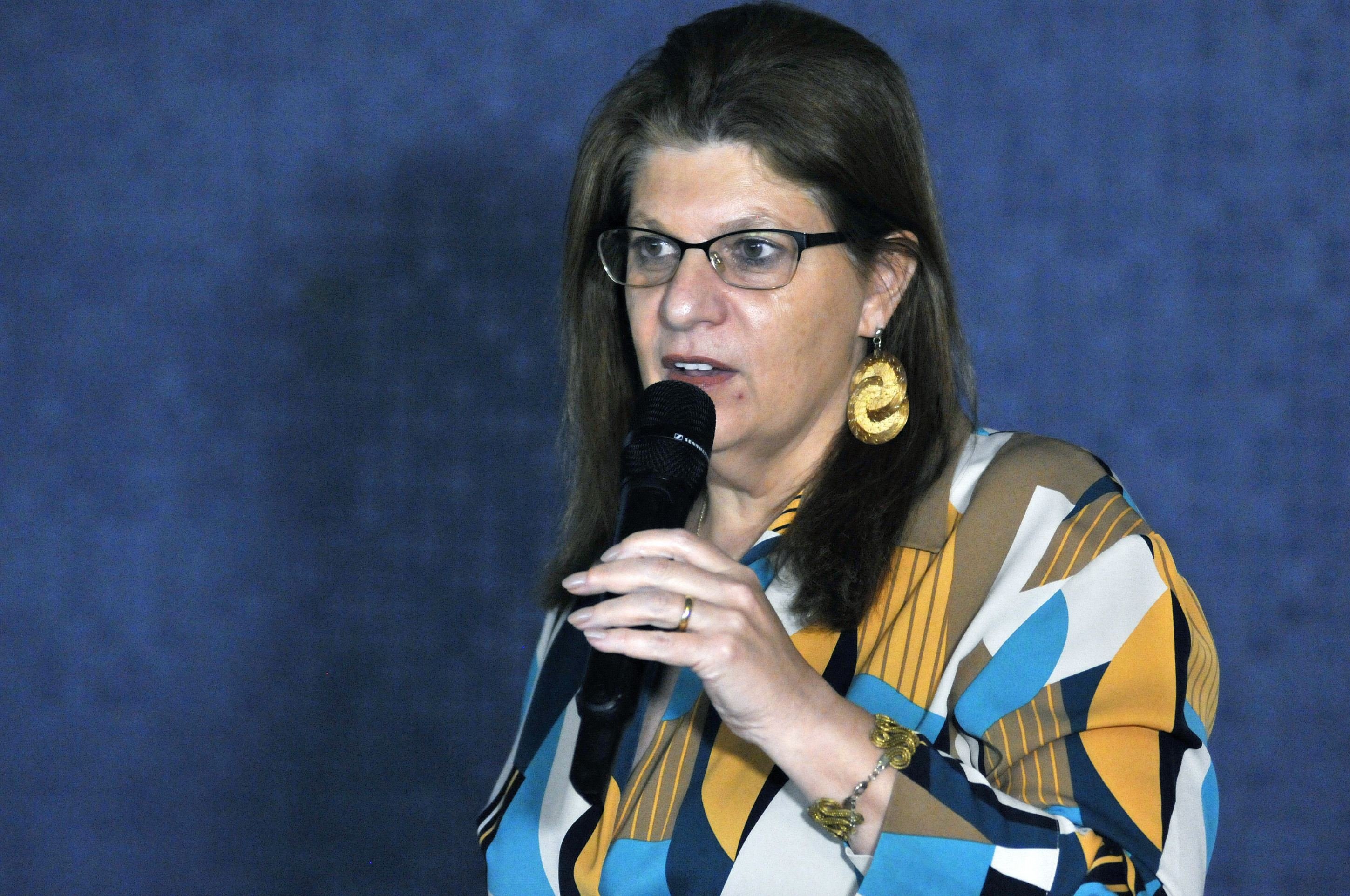  27/03/2025 Crédito: Minervino Júnior/CB/D.A Press. Brasil. Brasília - DF - Câmara Legislativa do Distrito Federal, Seminário Mulheres no Poder. Ilana Trombka secretária geral do Senado Federal