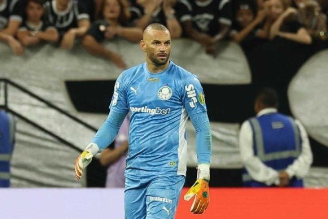 WEVERTON - Foi pouco exigido, mas quando teve que aparecer, fez uma boa defesa já na reta final do jogo. Nota: 6,5 - Foto: Cesar Greco/Palmeiras