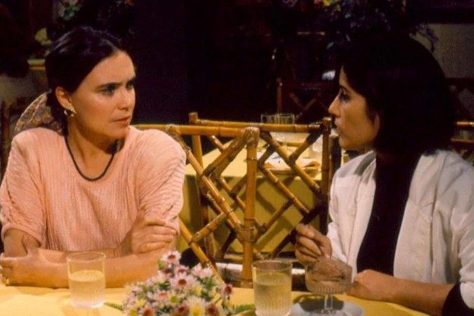 Regina Duarte e Glória Pires em Vale Tudo 1988 - (crédito: Bazilio Calazans/Memória/Globo) Regina Duarte e Glória Pires em Vale Tudo 1988 - (crédito: Bazilio Calazans/Memória/Globo)