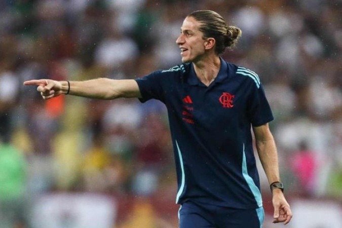 Filipe Luís, técnico do Flamengo, confirma retorno de Pedro - (crédito: Foto: Marcelo Cortes/Flamengo) Filipe Luís, técnico do Flamengo, confirma retorno de Pedro - (crédito: Foto: Marcelo Cortes/Flamengo)