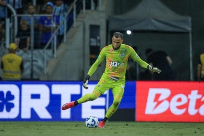 EVERSON - Pouco trabalho. As bolas perigosas entraram. Bom nas saídas. NOTA 6,0. Foto: Pedro Souza / Atlético