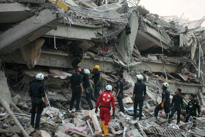 Terremoto em Myanmar            