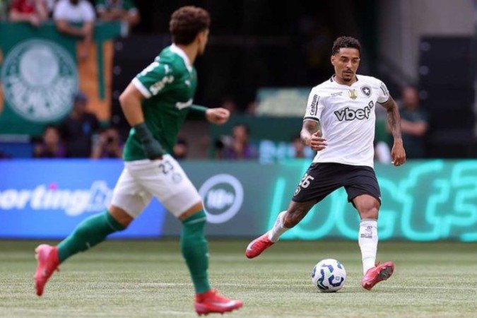 Gregore em partida contra o Palmeiras - (crédito: Vitor Silva/Botafogo) Gregore em partida contra o Palmeiras - (crédito: Vitor Silva/Botafogo)