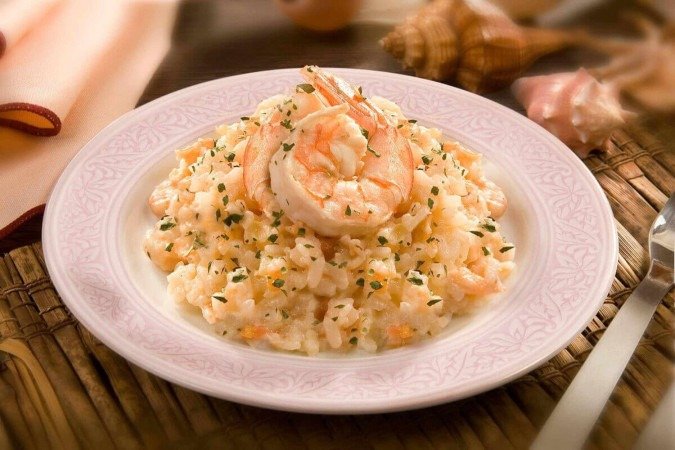 Risoto de camarão (Imagem: Mauricio Sanches do Prado | Shutterstock) - (crédito: EdiCase) Risoto de camarão (Imagem: Mauricio Sanches do Prado | Shutterstock) - (crédito: EdiCase)