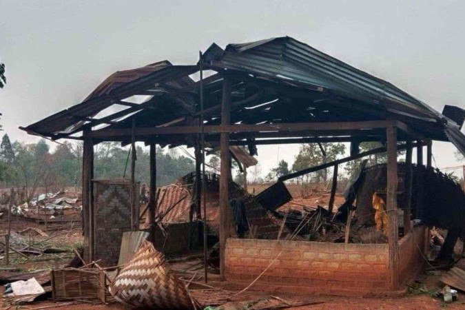Os trabalhos de resgate para procurar sobreviventes ainda estão em andamento em Mandalay, onde oocorreu o epicentro do terremoto - (crédito: Reuters) Os trabalhos de resgate para procurar sobreviventes ainda estão em andamento em Mandalay, onde oocorreu o epicentro do terremoto - (crédito: Reuters)