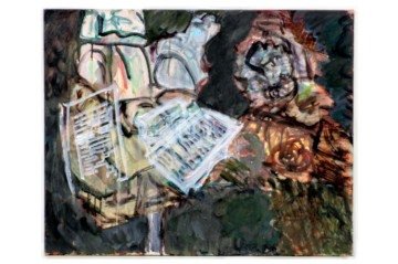 Em Escolhos e Restolhos, Pedro Alvim explora as possibilidades da pintura e o alcance da figuração
