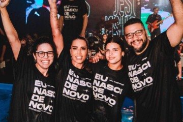 Ex-Power Couple Taty Zatto se batiza e celebra novo nascimento espiritual: Ex-Power Couple Taty Zatto se batiza e celebra novo nascimento espiritual: