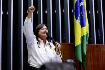 Deputada federal Alice Portugal: 'Vamos embargar a decisão do STF de todas as formas possíveis' -  (crédito: Richard Silva/PCdoB na Câmara)