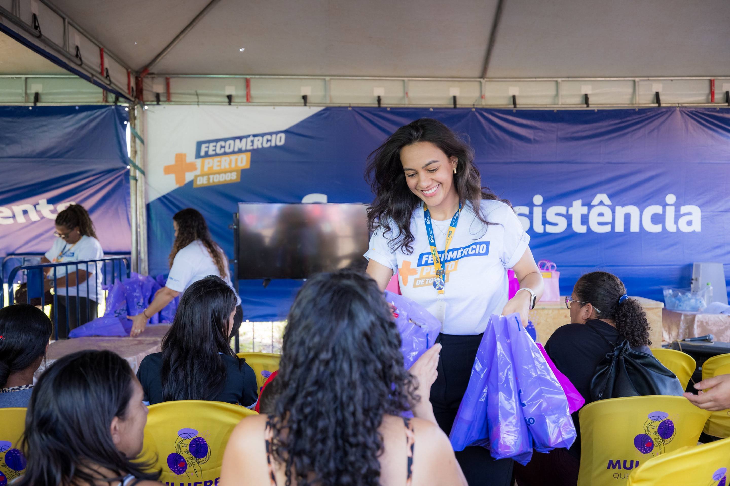 Fecomercio leva serviços gratuitos para a população de Ceilândia 