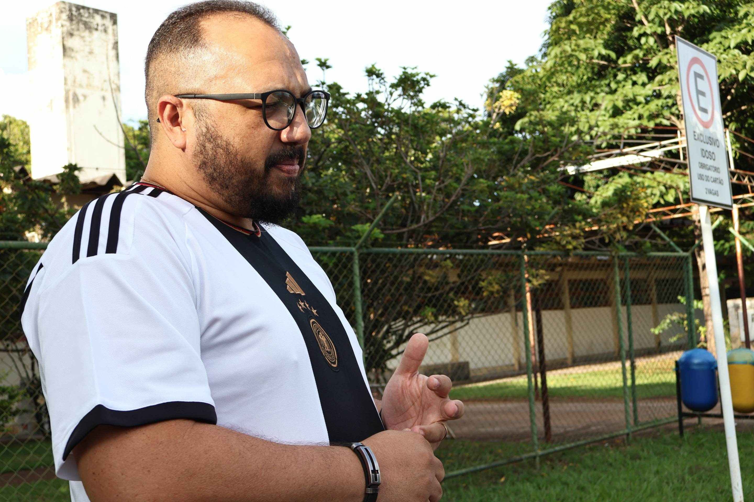  01/04/2025 Bruna Gaston CB/DA Press. Vacinação da Gripe Robson Dias, 48 anos, gerente de tecnologia       