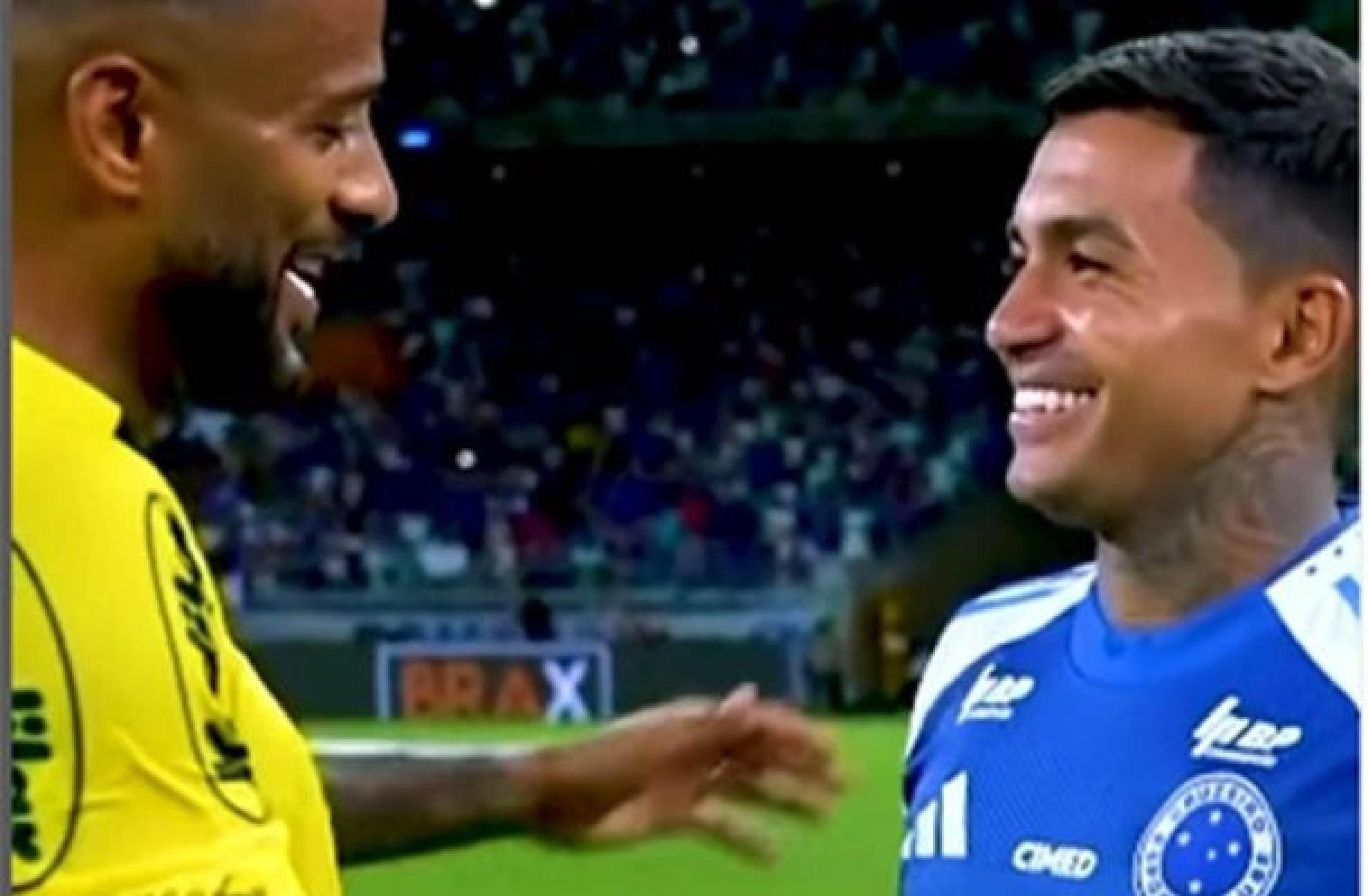 Conversa entre Dudu e Reinaldo, em Cruzeiro e Mirassol, revela cupom de desconto Brahma