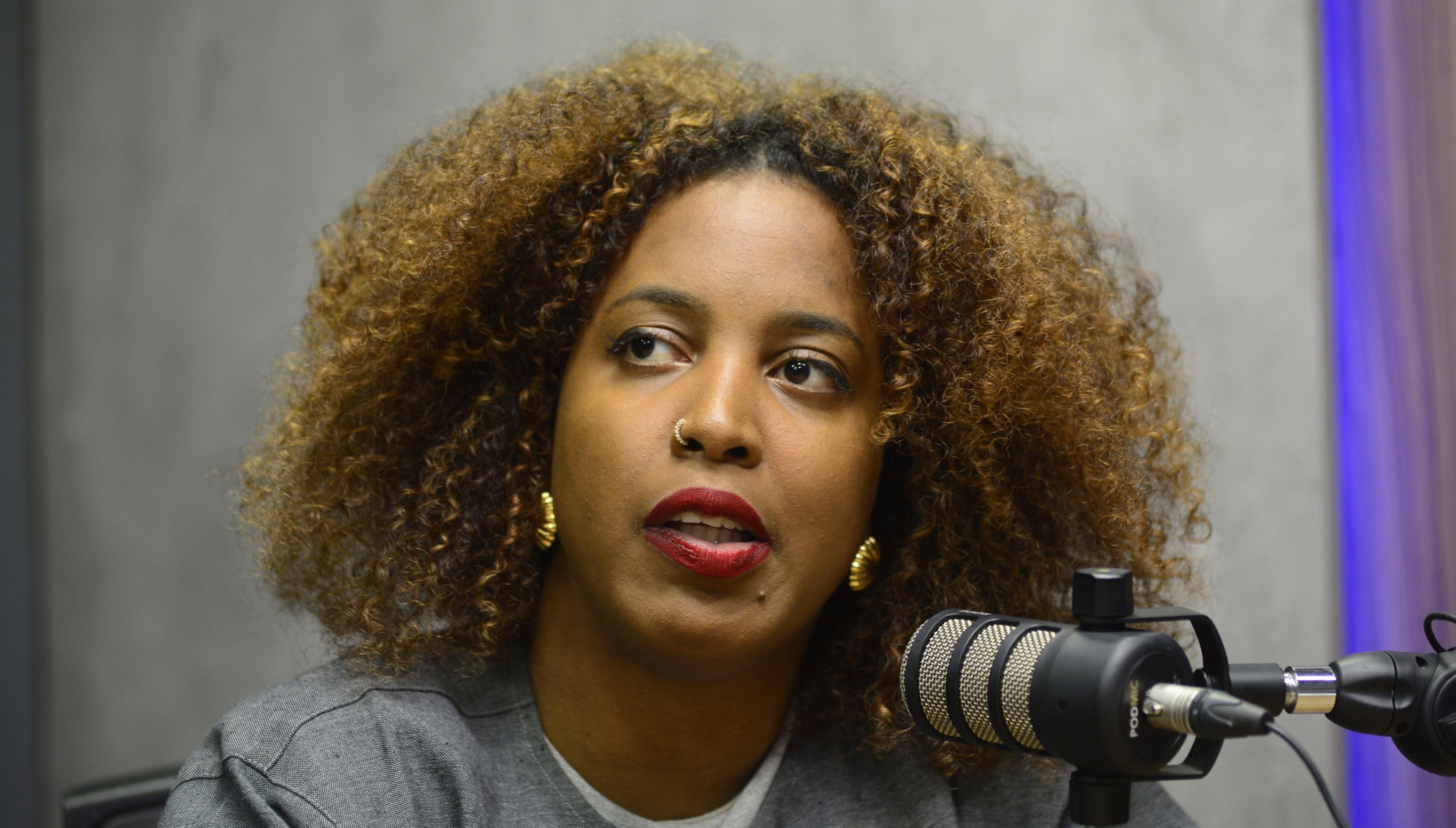  02/04/2025. Ed Alves CB/DA Press. Cidades. Podcast recebe Midia Noelle - Consultura e Pesquisadora da Unesco. 