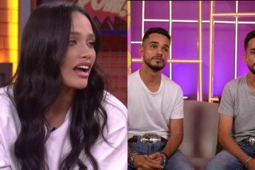 Eva fala sobre gêmeos  -  (crédito: Reprodução TV Globo)