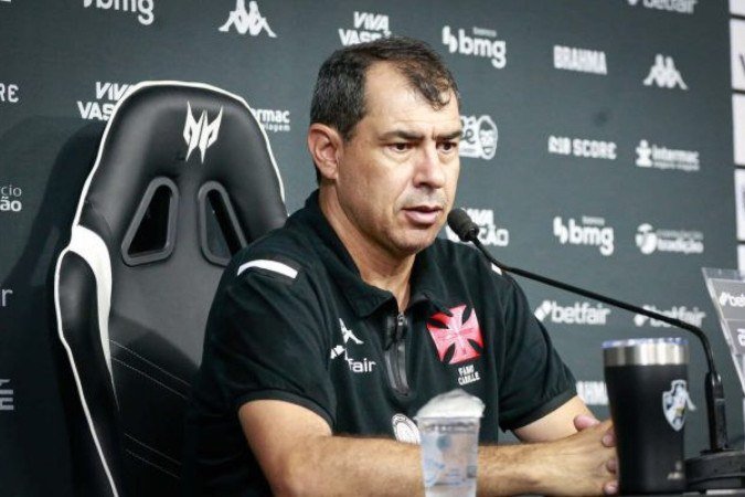 Fábio Carille, técnico do Vasco - (crédito: Foto: Matheus Lima/Vasco) Fábio Carille, técnico do Vasco - (crédito: Foto: Matheus Lima/Vasco)