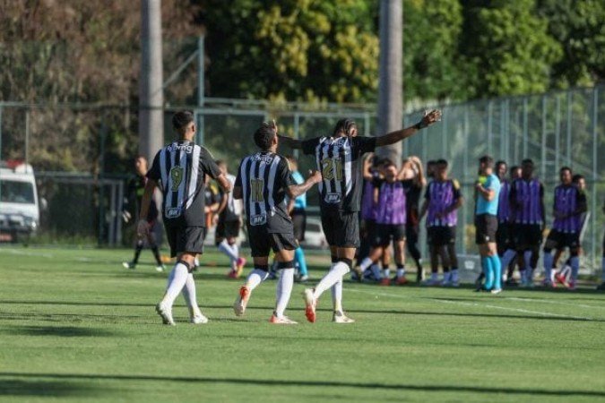 AtlÃ©tico-MG x Bahia, pelo Campeonato Brasileiro Sub-20  -  (crédito: Foto: Daniela Veiga / AtlÃ©tico)