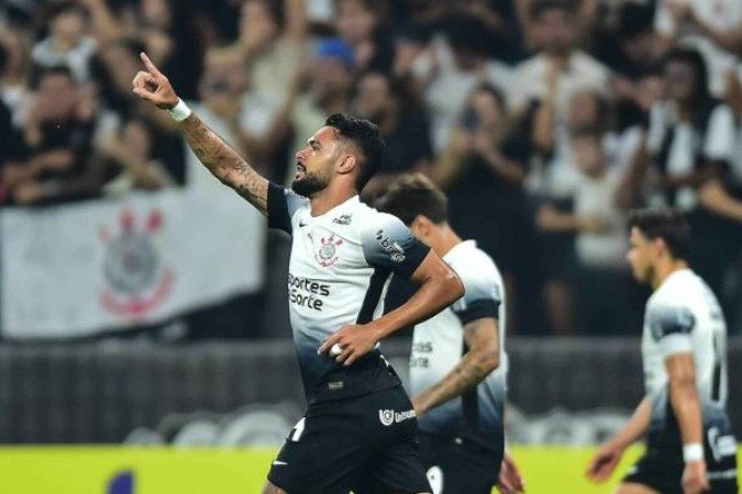 Raniele fez o gol do Corinthians na derrota para o Huracán - (crédito: - Foto: Divulgação/Conmebol) Raniele fez o gol do Corinthians na derrota para o Huracán - (crédito: - Foto: Divulgação/Conmebol)