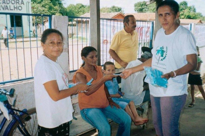 Sal + açúcar pode salvar vidas - (crédito: Pastoral da Criança) Sal + açúcar pode salvar vidas - (crédito: Pastoral da Criança)