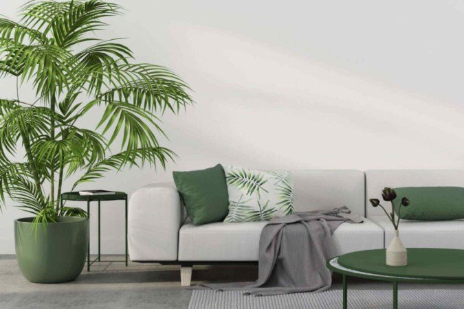 A proposta do tropical chic é equilibrar sofisticação e descontração, além de valorizar estampas inspiradas na fauna e flora tropical (Imagem: J. Zhuk | Shutterstock) - (crédito: EdiCase) A proposta do tropical chic é equilibrar sofisticação e descontração, além de valorizar estampas inspiradas na fauna e flora tropical (Imagem: J. Zhuk | Shutterstock) - (crédito: EdiCase)