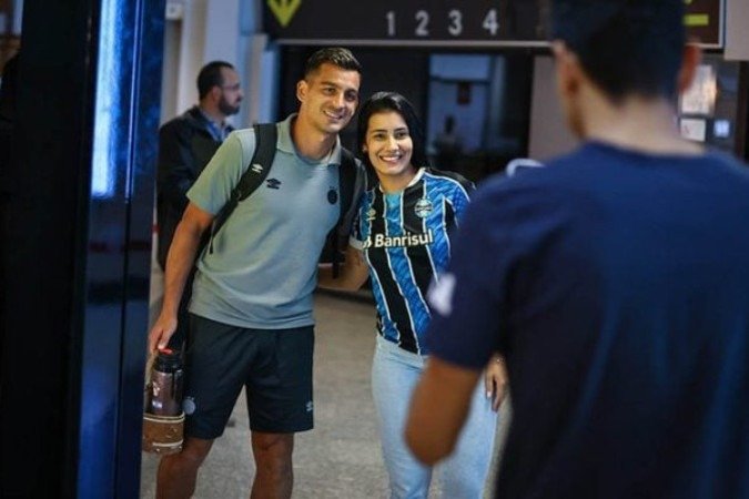 Grêmio se mobilizará por conquista inédita da Sul-Americana - (crédito: Foto: Lucas Uebel / Grêmio FBPA) Grêmio se mobilizará por conquista inédita da Sul-Americana - (crédito: Foto: Lucas Uebel / Grêmio FBPA)