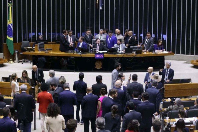 Com o requerimento aprovado, a derrubada do decreto que aumento o IOF será apreciada diretamente em Plenário, sem passar pelas Comissões da Câmara -  (crédito: Kayo Magalhães/Câmara dos Deputados/Agência Câmara)