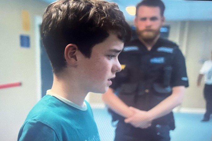  Reprodução da minissérie Adolescência, da Nerflix
      