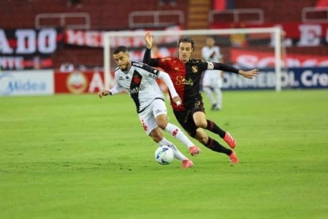 Philippe Coutinho, em Melgar 3x3 Vasco - (crédito: Foto: Divulgação/Conmebol) Philippe Coutinho, em Melgar 3x3 Vasco - (crédito: Foto: Divulgação/Conmebol)