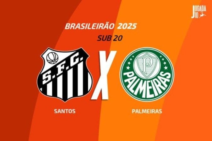 Peixe e Verdão duelam pelo Sub-20 nesta quinta-feira (03) -  (crédito: Foto: arte Jogada10)