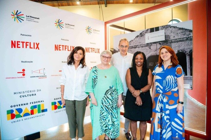 Netflix fecha parceria milionária com Cinemateca Brasileira por meio da Lei Rouanet.
- (crédito: Wesley Allen/Netflix) Netflix fecha parceria milionária com Cinemateca Brasileira por meio da Lei Rouanet.
- (crédito: Wesley Allen/Netflix)