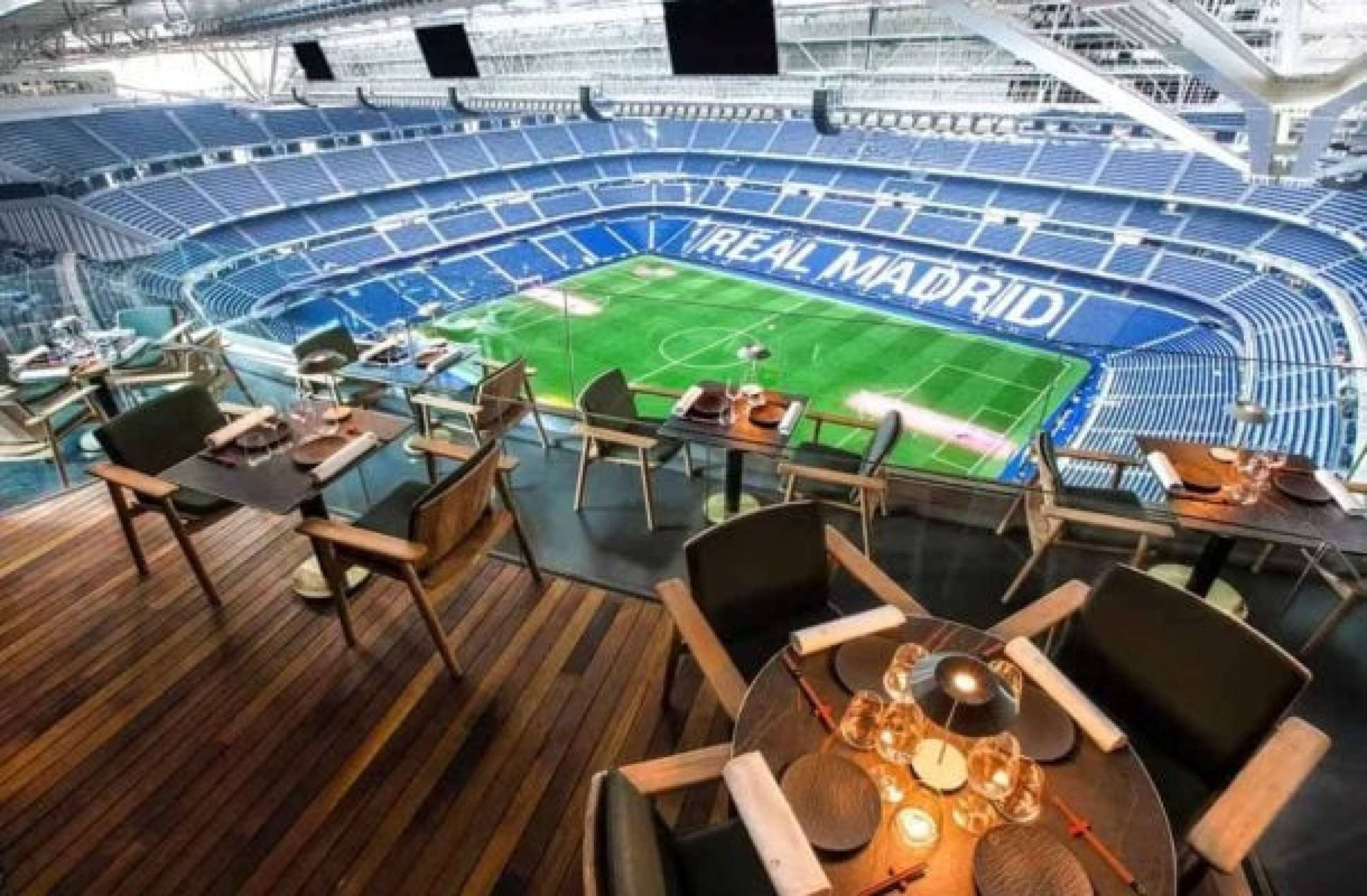 Real Madrid inaugura espaço luxuoso para torcida de até R$18 mil no Bernabéu