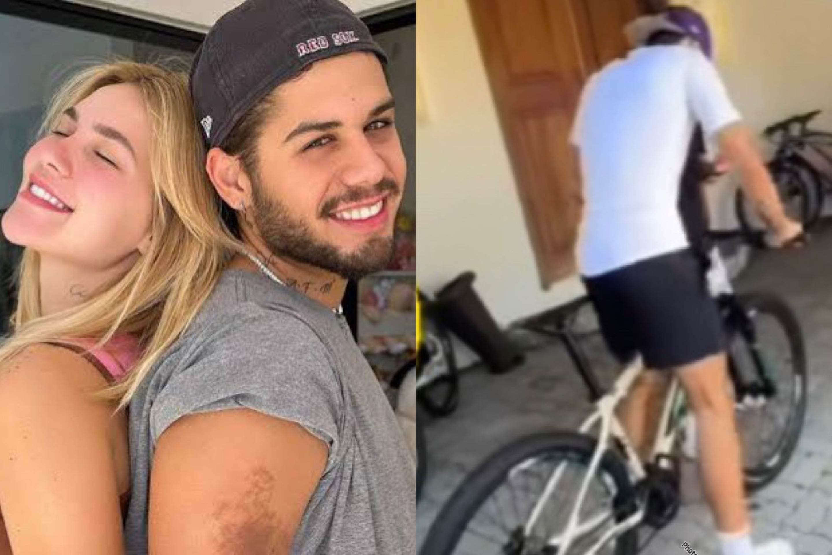 Zé Felipe se aventura em trilha, mas passa vergonha com bicicleta