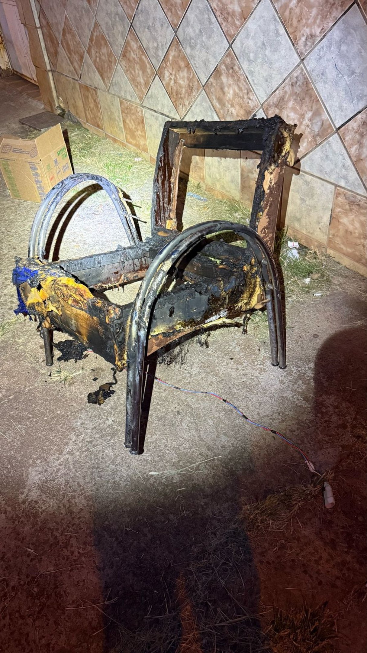 Um homem ateou fogo na casa se sua ex-companheira, na Ceilândia Sul, na tarde desta quarta-feira (2/4).