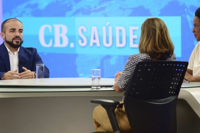  03/04/2025. Ed Alves CB/DA Press. Cidades. CB.Saúde  recebe Valdecy Neto, médico, especialista em nutrologia, emagrecimento e metabolismo, além de ser membro da Sociedade Brasileira de Medicina e Obesidade,