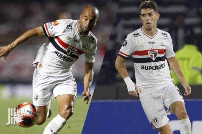 Situação do atacante Lucas é mais complicada que a de Oscar - (crédito: Fotos: Rubens Chiri/São Paulo) Situação do atacante Lucas é mais complicada que a de Oscar - (crédito: Fotos: Rubens Chiri/São Paulo)