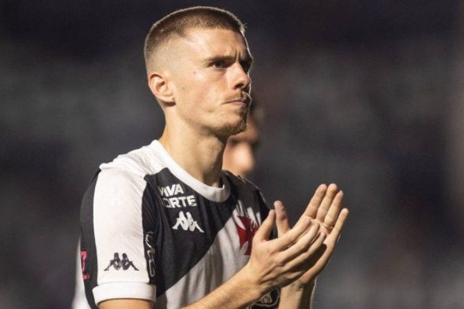 Maxime Dominguez está de saída do Vasco; atuará na MLS -  (crédito: Foto: Matheus Lima / Vasco)