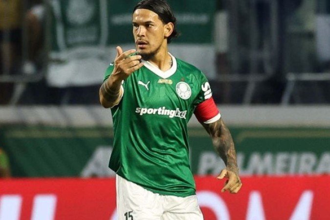 GUSTAVO GÓMEZ - Em retorno após lesão, teve uma partida mas discreta, mas conseguiu se estabelecer bem na defesa alviverde. Nota: 6 - Foto: Cesar Greco/Palmeiras