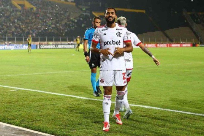 Flamengo vence o Deportivo Táchira pela estreia na Libertadores - (crédito: Foto: Gilvan de Souza/Flamengo) Flamengo vence o Deportivo Táchira pela estreia na Libertadores - (crédito: Foto: Gilvan de Souza/Flamengo)
