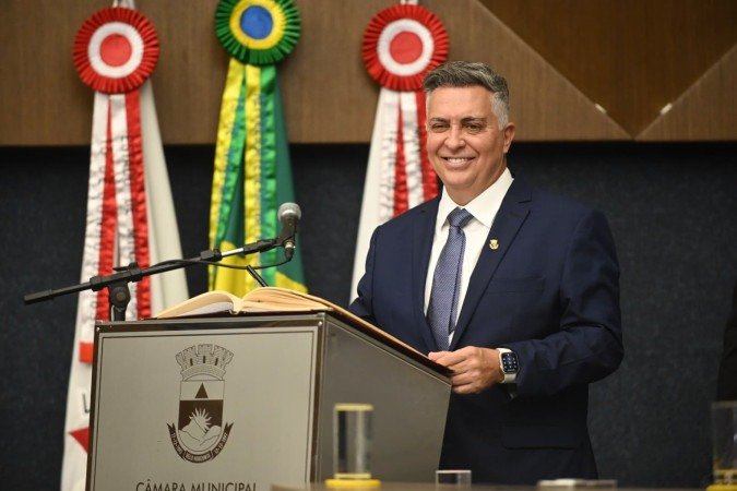Álvaro Damião é empossado Prefeito de Belo Horizonte - (crédito: Leandro Couri/EM/D.A Press) Álvaro Damião é empossado Prefeito de Belo Horizonte - (crédito: Leandro Couri/EM/D.A Press)