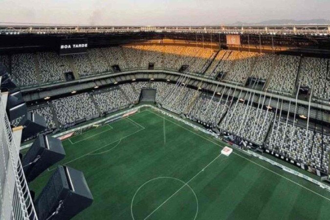 Arena MRV, estádio do Atlético Mineiro - (crédito: Divulgação / Atlético MG) Arena MRV, estádio do Atlético Mineiro - (crédito: Divulgação / Atlético MG)