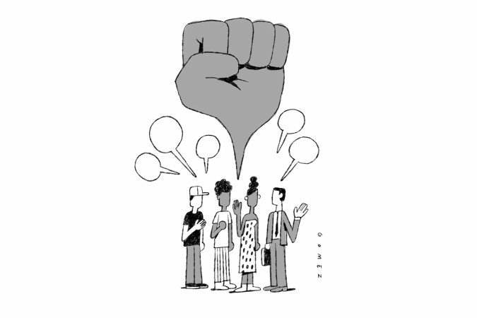 Comunicação Antirracista - (crédito: Caio Gomez) Comunicação Antirracista - (crédito: Caio Gomez)