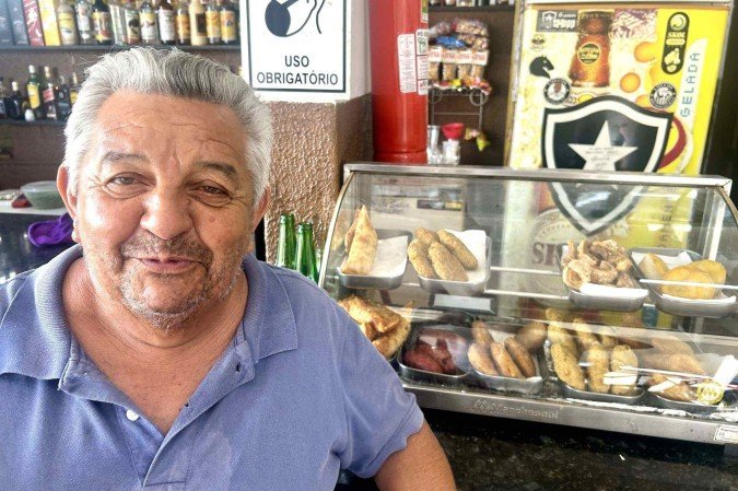 Dedé era uma referência no Bar do Magal, em Taguatinga Sul - (crédito: José Carlos Vieira) Dedé era uma referência no Bar do Magal, em Taguatinga Sul - (crédito: José Carlos Vieira)