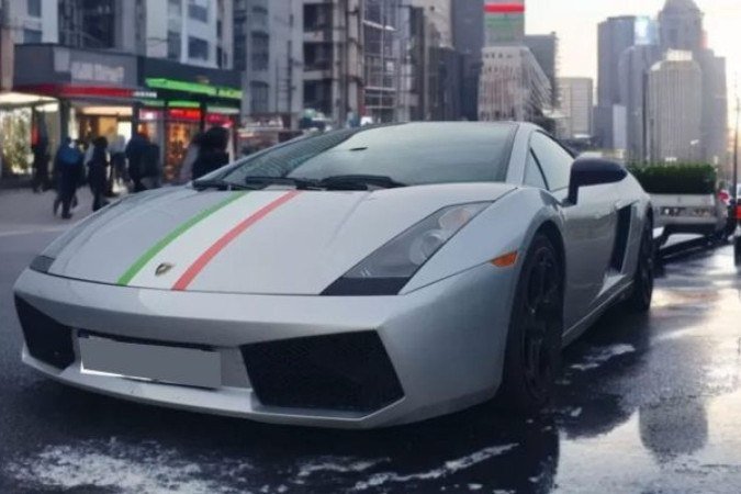 Lamborghini que pertenceu a David Beckham, quando defendia o Real Madrid está à venda - (crédito: Foto: Divulgação / Lamborghini) Lamborghini que pertenceu a David Beckham, quando defendia o Real Madrid está à venda - (crédito: Foto: Divulgação / Lamborghini)