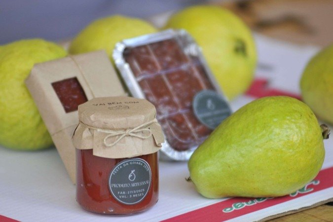  Goiabada cascão, geleia e a própria fruta poderão ser encontradas na Festa da Goiaba de Brazlândia