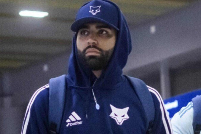 Gabigol acompanha julgamento marcado pelo CAS - (crédito: Foto: Gustavo Aleixo / Cruzeiro) Gabigol acompanha julgamento marcado pelo CAS - (crédito: Foto: Gustavo Aleixo / Cruzeiro)