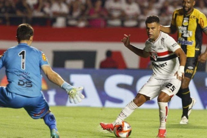 Alisson encerra tabu no Tricolor Paulista -  (crédito: Foto: DivulgaÃ§Ã£o SÃ£o Paulo)