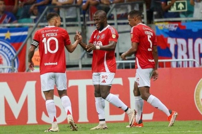 Enner Valencia marcou mais um gol decisivo para o Inter na temporada  -  (crédito: Foto: Divulgação / SC Internacional)