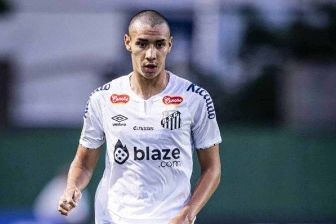 Gabriel Bontempo subiu para o profissional neste ano - (crédito: Foto: Raul Baretta/ Santos FC) Gabriel Bontempo subiu para o profissional neste ano - (crédito: Foto: Raul Baretta/ Santos FC)