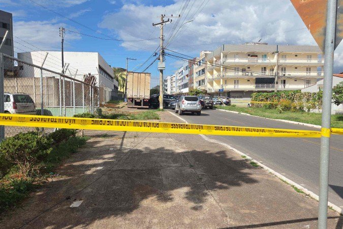 Local onde o corpo da vítima foi encontrado - (crédito: Perícia Criminal - DF) Local onde o corpo da vítima foi encontrado - (crédito: Perícia Criminal - DF)